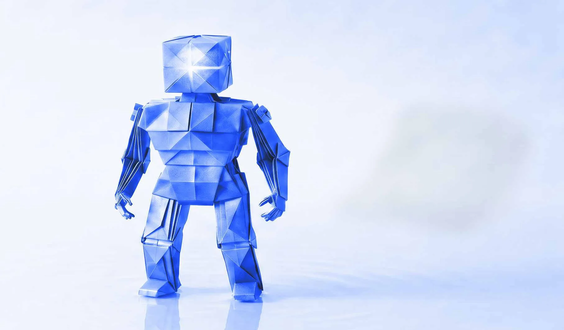 TERMINator, das Automatisierungstool von Sales Culture: ein Roboter aus gefaltetem Papier